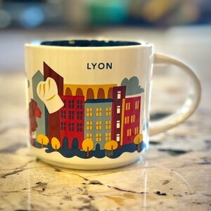 NIB Starbucks LYON, France YAH Collectible Mug